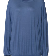 Natural Wear Tencel™ And Cashmere Soft Top | Slate Blue 78888-2642
